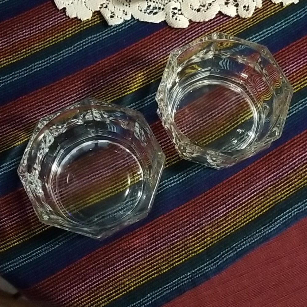 Two glass, crystal bowls - Picture 6 of 11